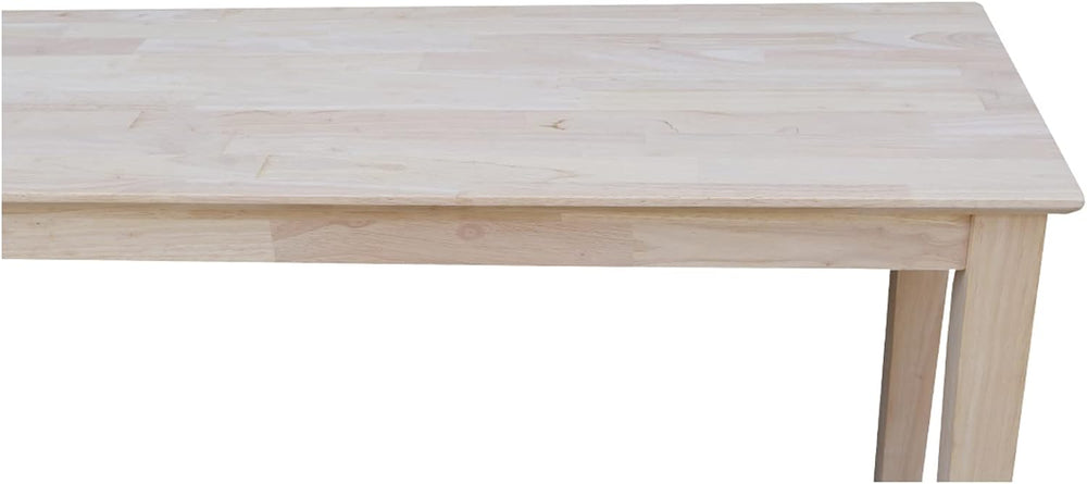 IC International Concepts Solid Wood Shaker Console Table, 60" Long