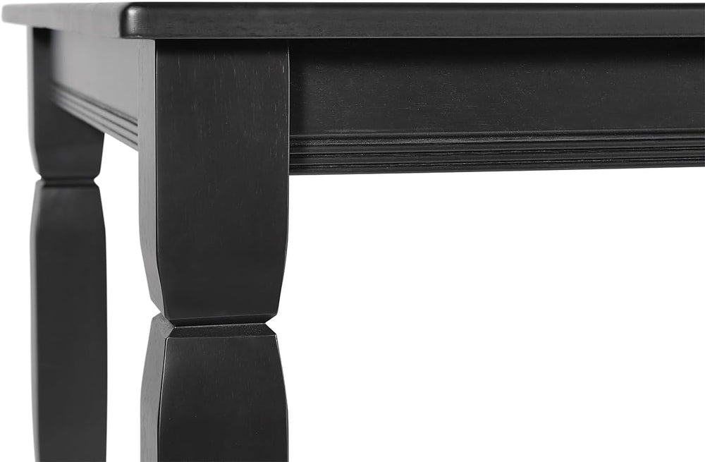Flash Furniture Grace 60" Solid Wood Dining Table, Commercial Grade Heav...