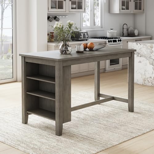 Signature Design by Ashley Caitbrook Counter Height Dining Table, Gray