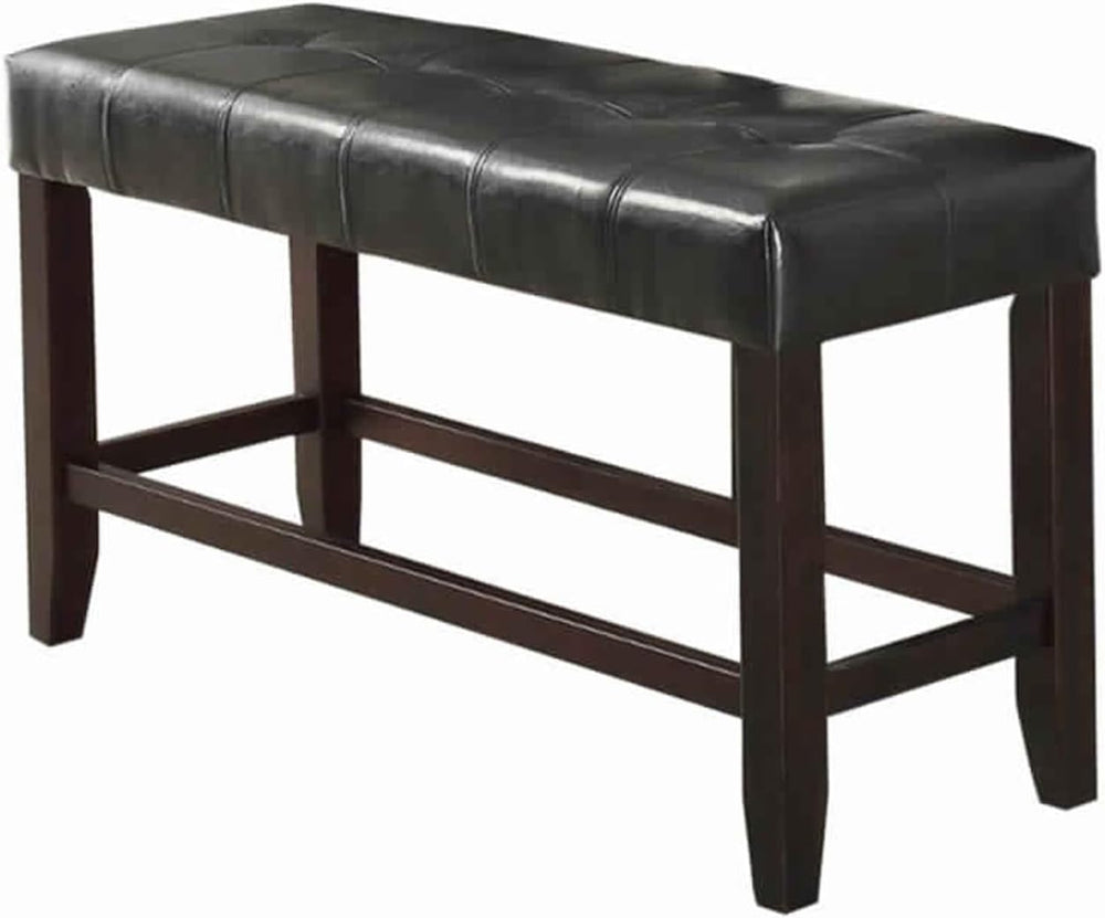 Poundex Wood Based High Bench, Black