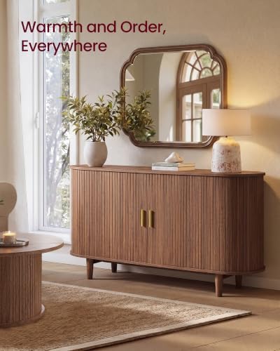 VASAGLE Storage Cabinet, Sideboard with Adjustable Shelves