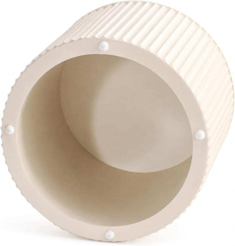 Modern Round Nesting Coffee Table Set of 2, Side Tables for Living Room