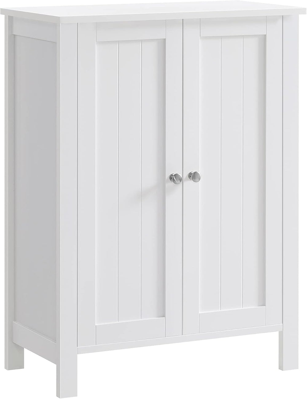 VASAGLE Floor Storage Cabinet, Freestanding Storage Unit with 2 Adjustable Sh...