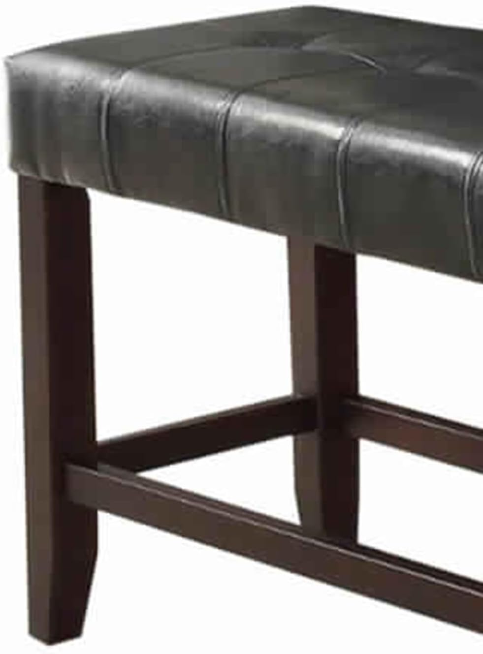 Poundex Wood Based High Bench, Black