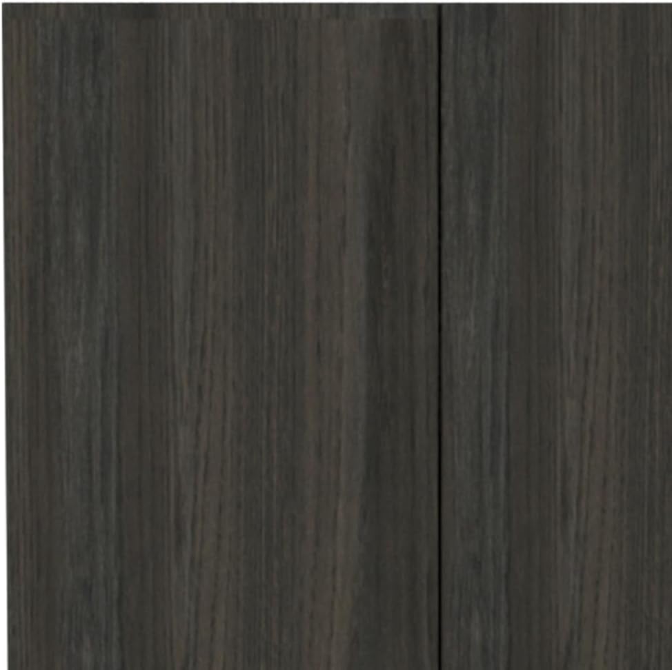 HomeRoots 71" Dark Brown Wood Pantry Or Storage Closet
