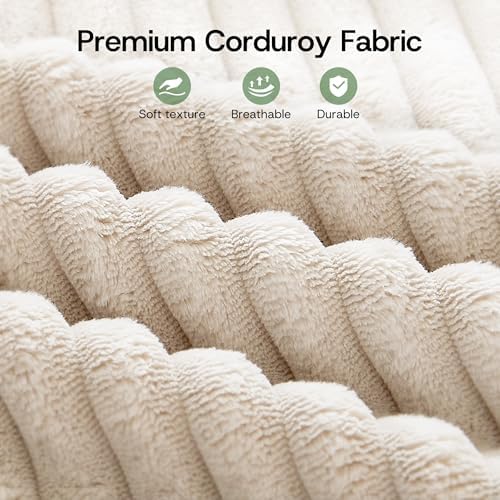 Convertible 4-in-1 Folding Sofa Bed Sleeper Chair, Single Beige | MEGAYES Fol...