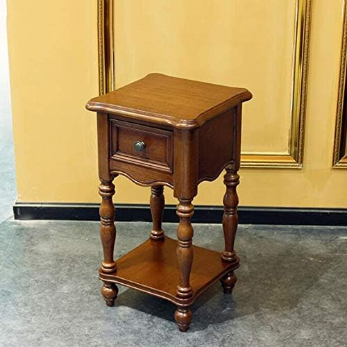 Telephone Table, American Solid Wood Plant Stand,Living Room Sofa Telephone S...