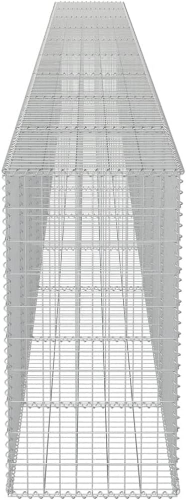 Galvanized Steel Gabion Wall with Covers, Gabion Mesh Wire Wall Panel Galvani...