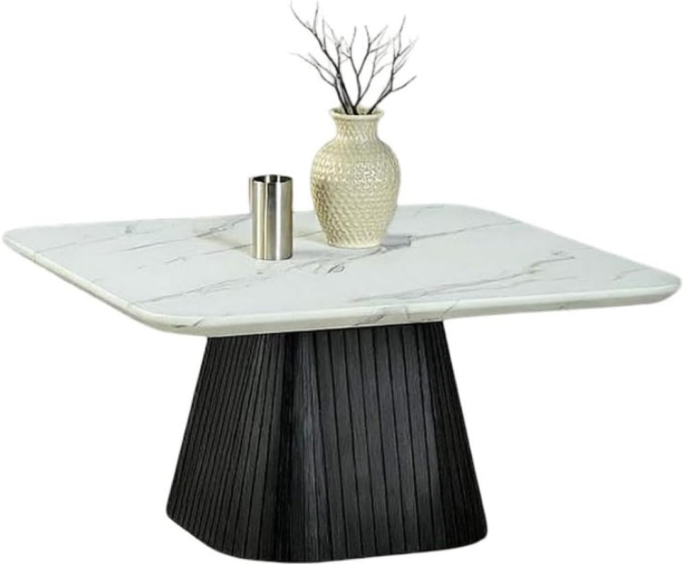 Contemporary Style 3pc Table Set Black Finish