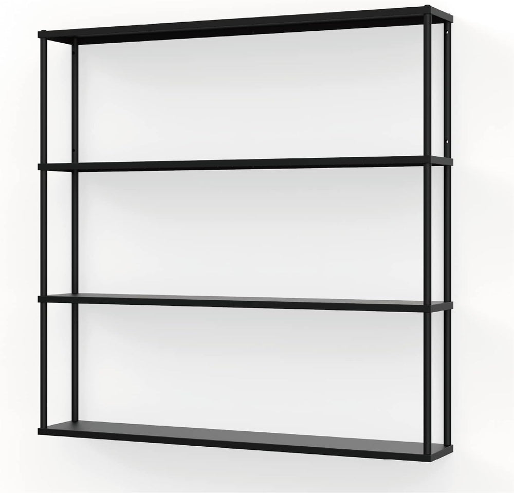 Mango Steam Wall-Mounted Steel Floating Shelving Unit for Kitchen, Storage or...