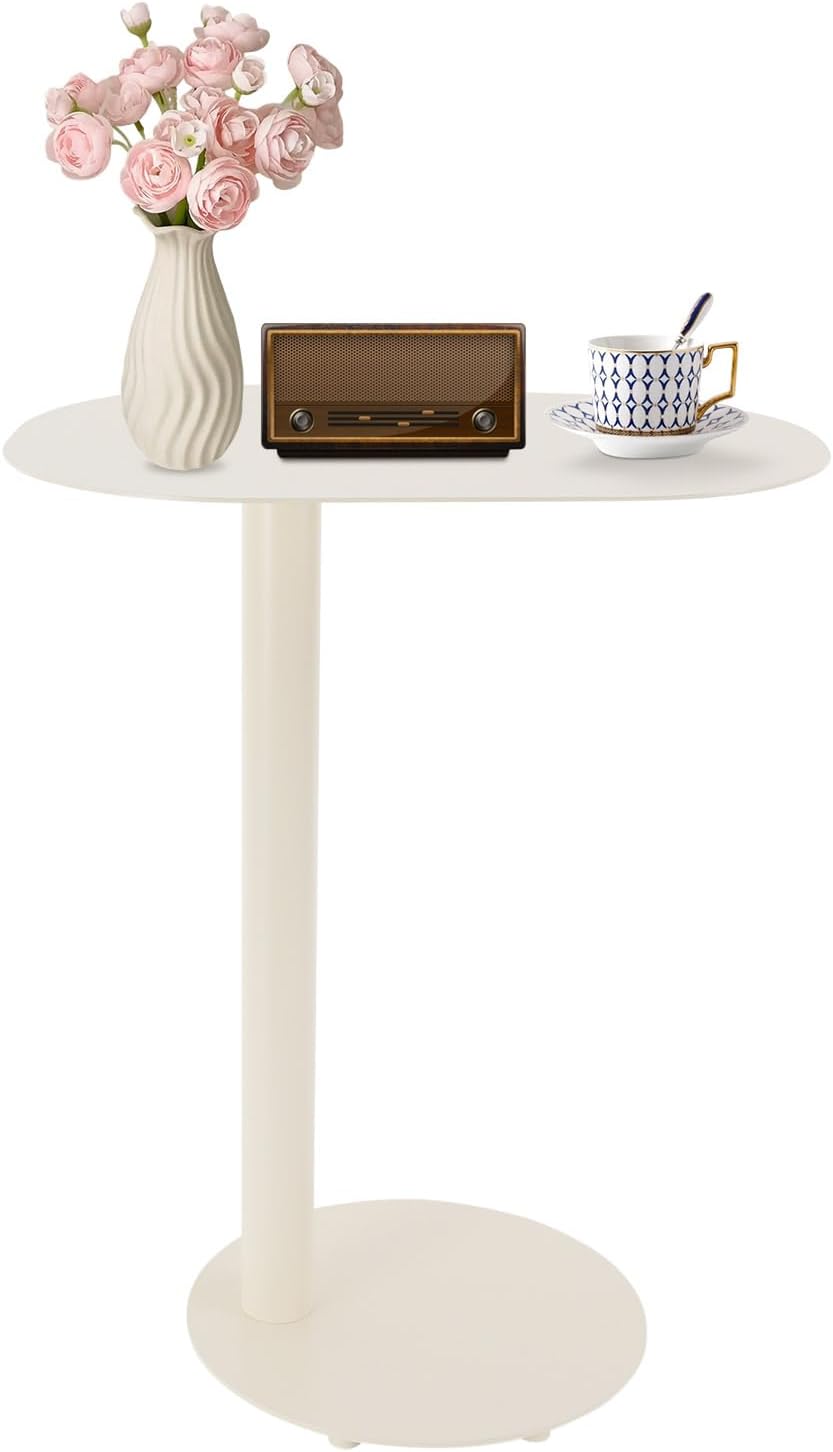C-Shaped Side Table, End Table for Couch & Sofa Side Table - 25''...