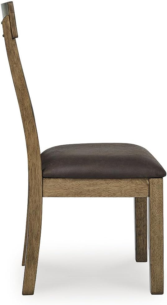 Signature Design by Ashley Vallister Dining Chairs Set of 2, Light Brown | So...