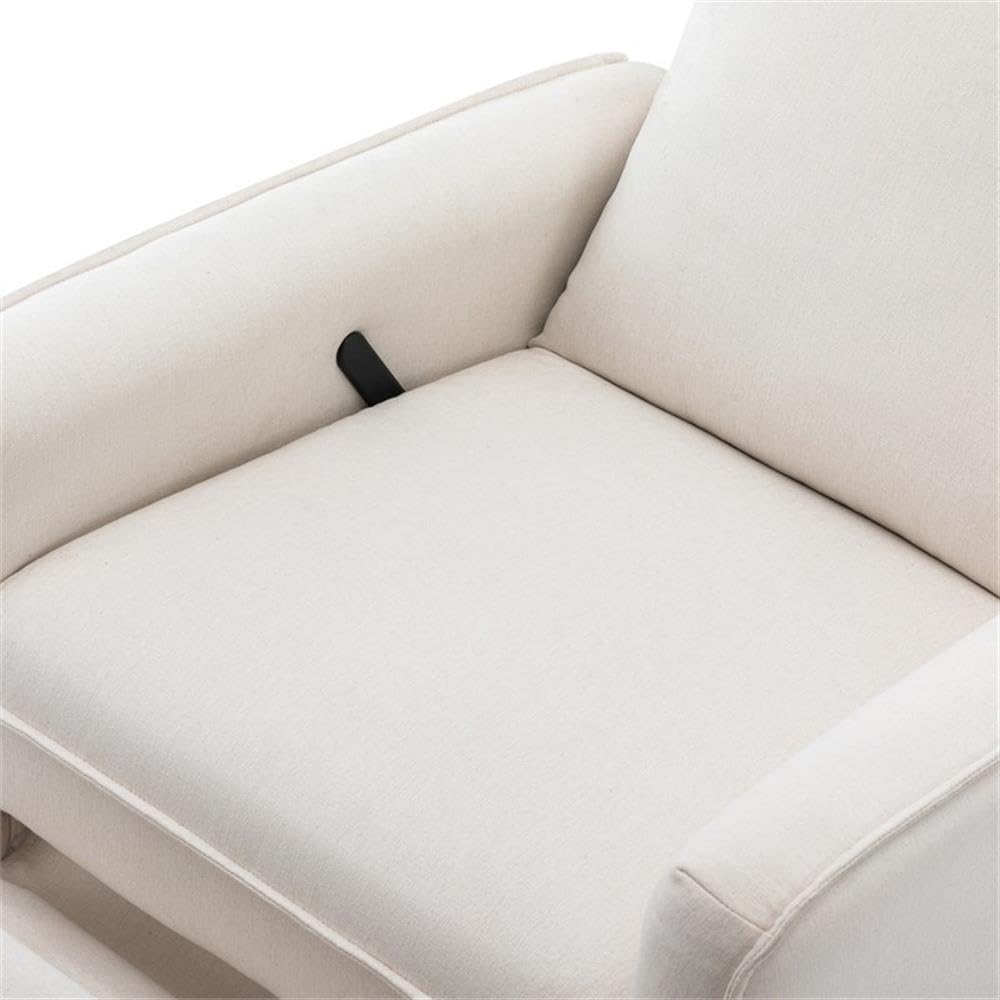 Davinci Penny Recliner and Swivel Glider in Performance Cream Eco-Weave, Wate...