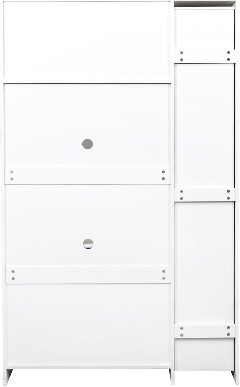Modern Multi-Functional Cabinet, Farmhouse Storage Cabinet with 4 Doors, for ...