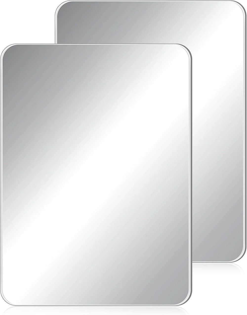 Blulu 2 Pcs Magnetic Locker Mirror, 12 x 16 Inches