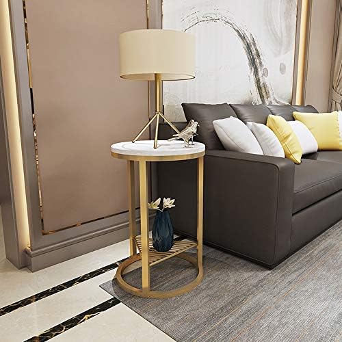 Telephone Table, Side Table Nordic Style Marble Round Telephone Table/Corner ...