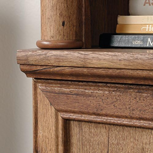 Sauder Palladia Bookcase with Doors, Multiroom Storage, Library Bookcase, Vin...