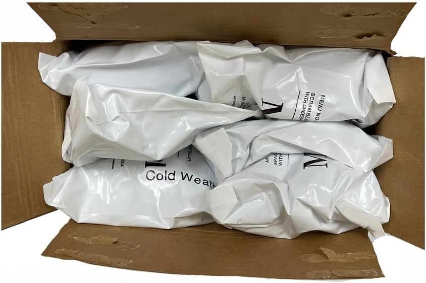 Cold Weather MRE Pack โ 12 Different Freeze Dried Long Shelf Life, High Calor...