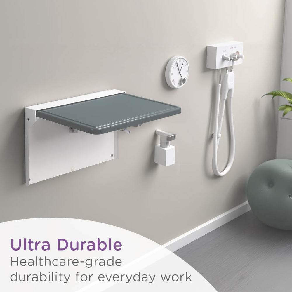 Carstens WALLAdesk™ Mini Wall Mounted Desk - Surf, 16.87 x 10.62, Durable, Pr...