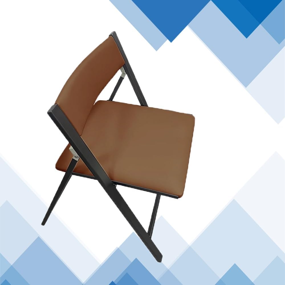 Padded Folding Office Stool, Portable Commercial Chairs, Foldable Office Chai...
