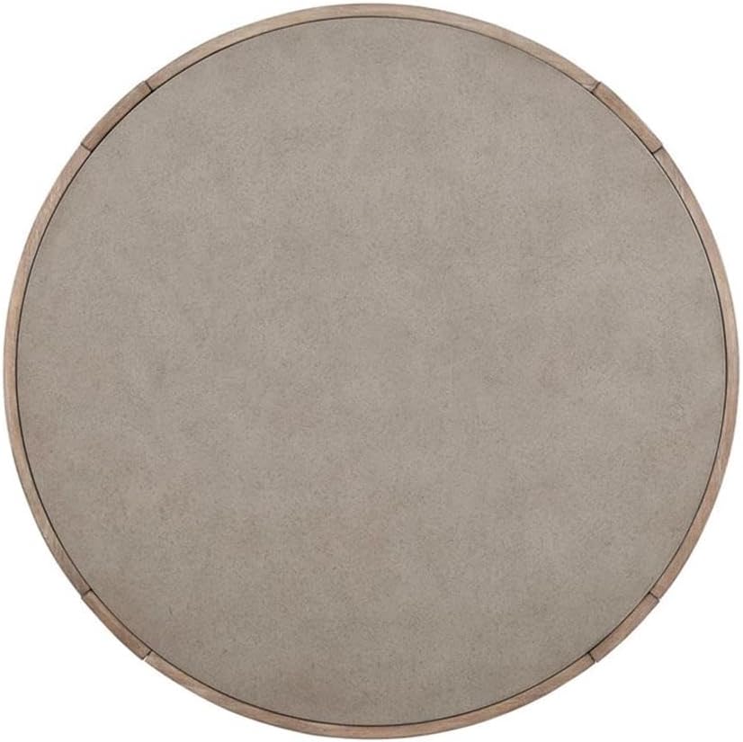 Pemberly Row 3 Piece Set, Round Rubberwood Cocktail Table with Faux Concrete ...