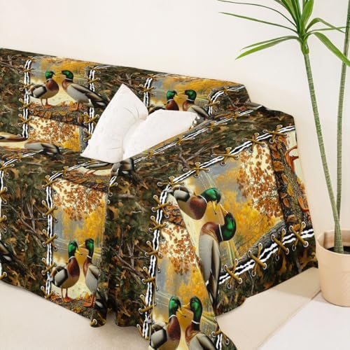 Erosebridal Rustic Couch Cover for Pets 71"X118"