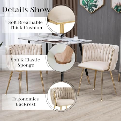 7 Pieces Modern Luxury Glass Dining Set, Large Minimalist Rectangle Dinner Se...