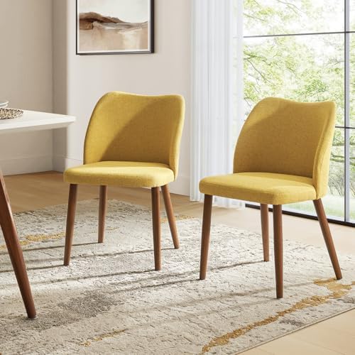 Dining Chairs Set of 2, Upholstered Kitchen Dining Room Chair Set Morden Acce...