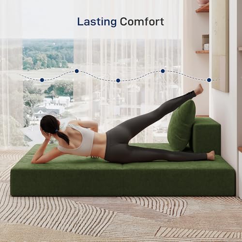 Living&Giving Cloud Sectional Couch for Living Room, Modular Couch with 1...