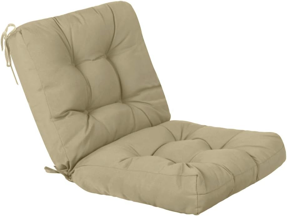QILLOWAY Outdoor Chair Cushion for Patio Furniture, Waterproof Patio Cushions...