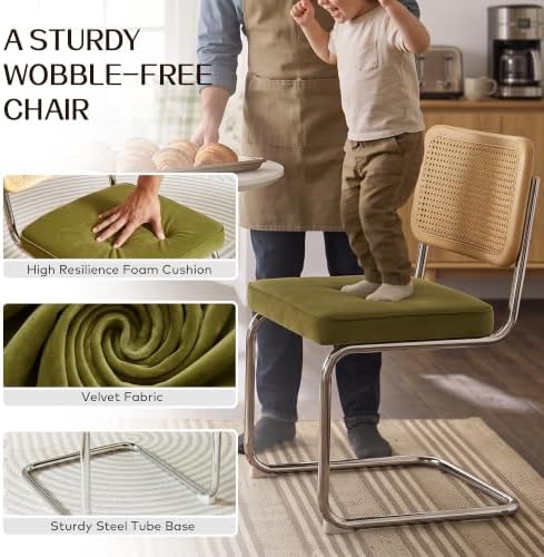 3 Piece Round Dining Table and Chairs Set for 2