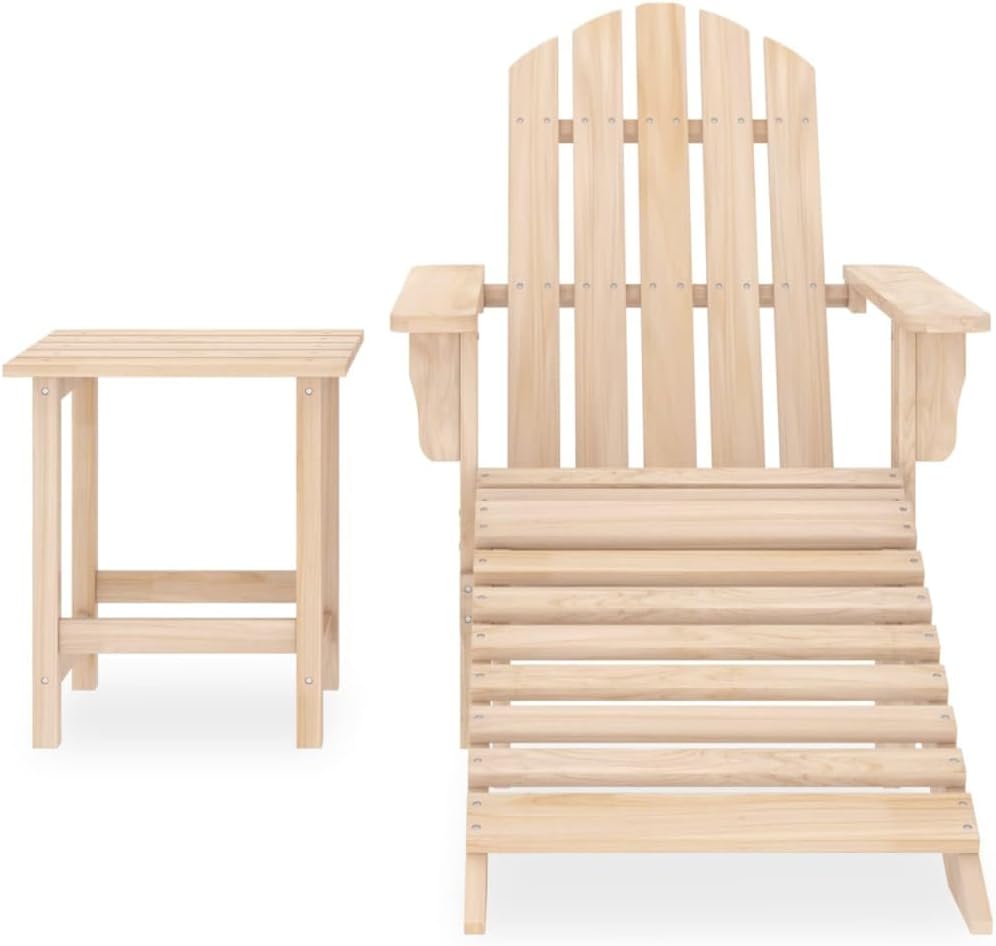 vidaXL Patio Chair, Outdoor Chair for Deck Yard Backyard, Dining Chair with O...