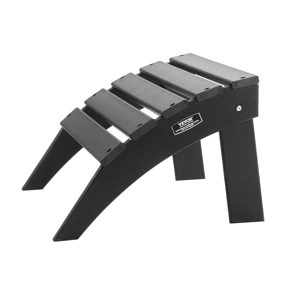 VEVOR Adirondack Ottoman, 18.7L x 19.7W x 13H Inch HDPE Plastic Folding Adiro...