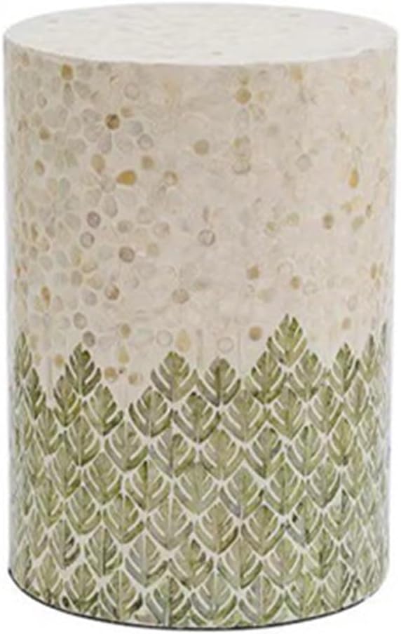 Bedside Side Table, Seashell-Style Side Table, Balcony, Living Room Sofa Corn...