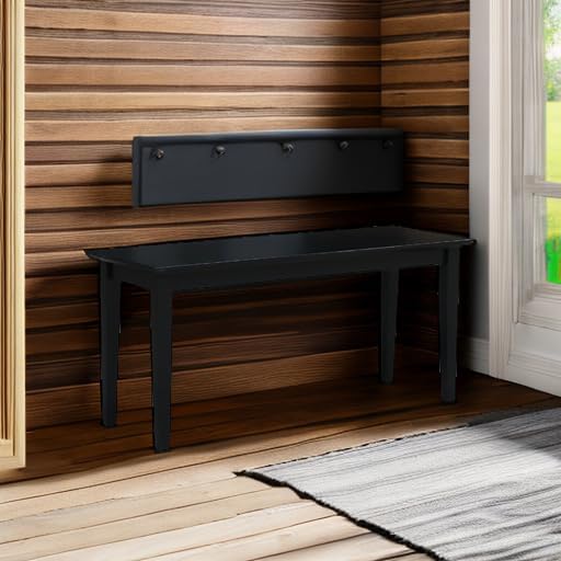 International Concepts Shaker Style Bench, 39-Inch Wide, Solid Parawood, Unfi...