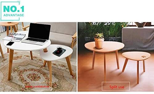 Telephone Table, Coffee Table Set Combination,Nesting Side Tables,Rotating So...