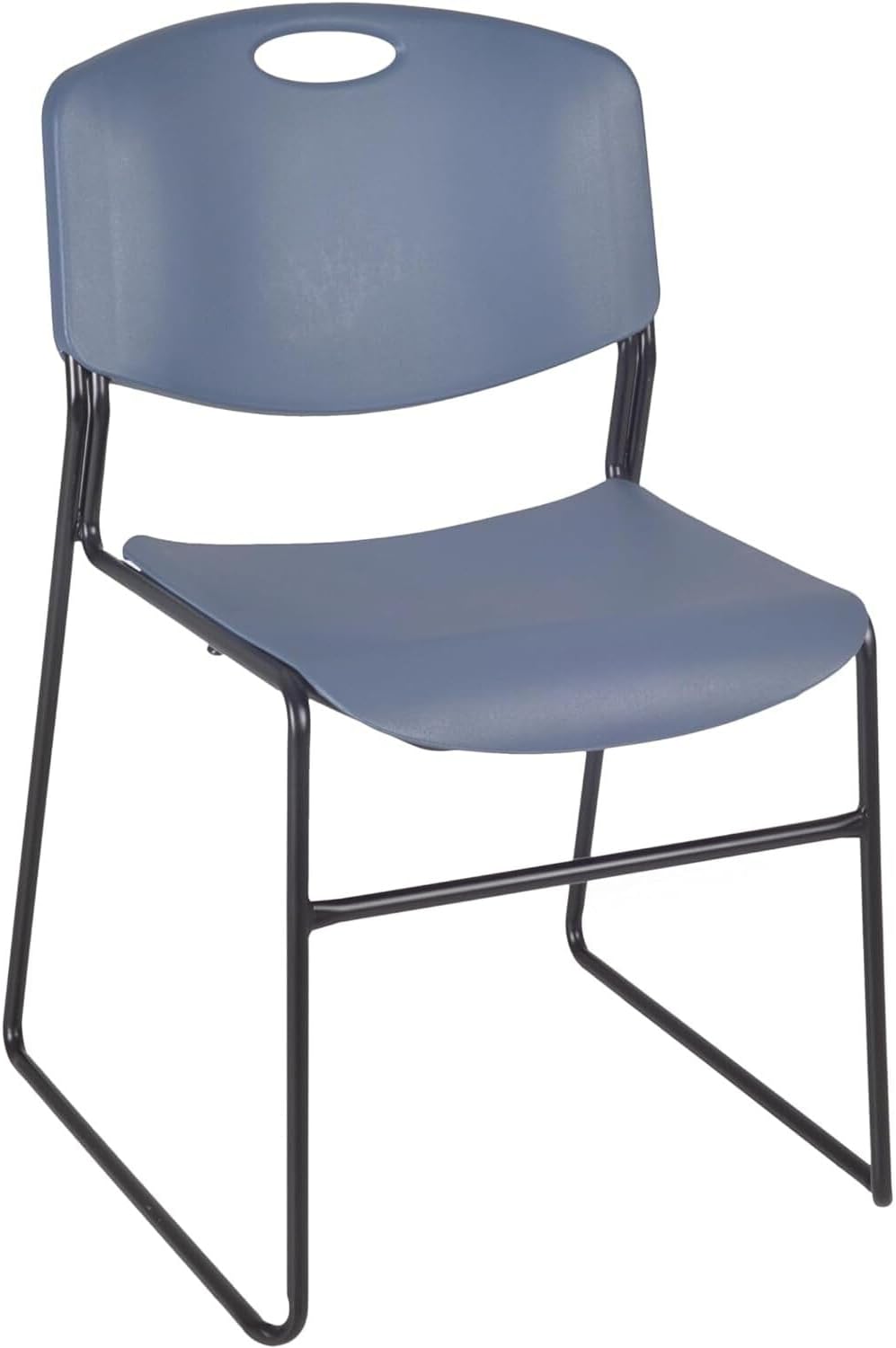 HomeStock Square Lounge Table & 4 Nesting Chairs - Breakroom Furniture Set