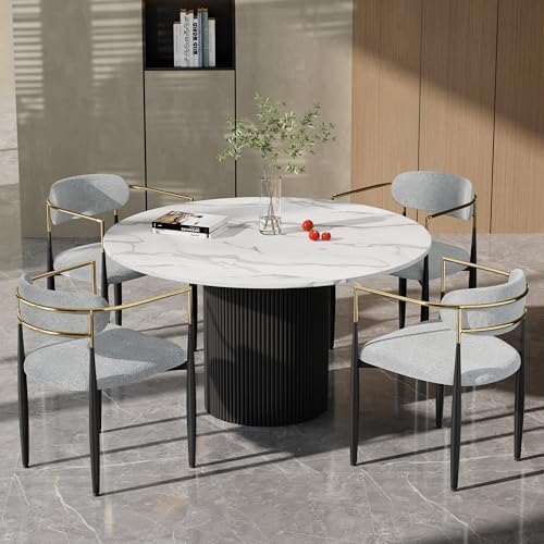 Baysitone Dining Chairs Set of 4 Mid-Century Modern Upholstered Boucle Dining...