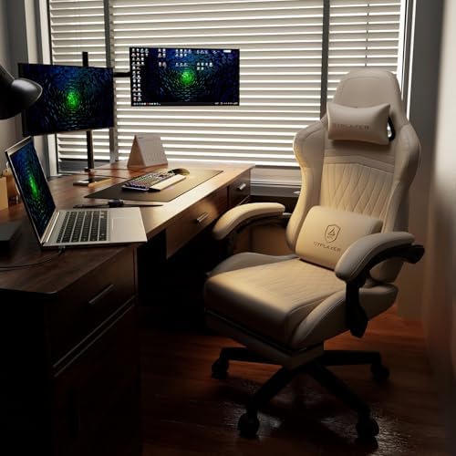GTPLAYER Gaming Chair with Speakers ACE-PRO, Computer Video Game Chairs with ...