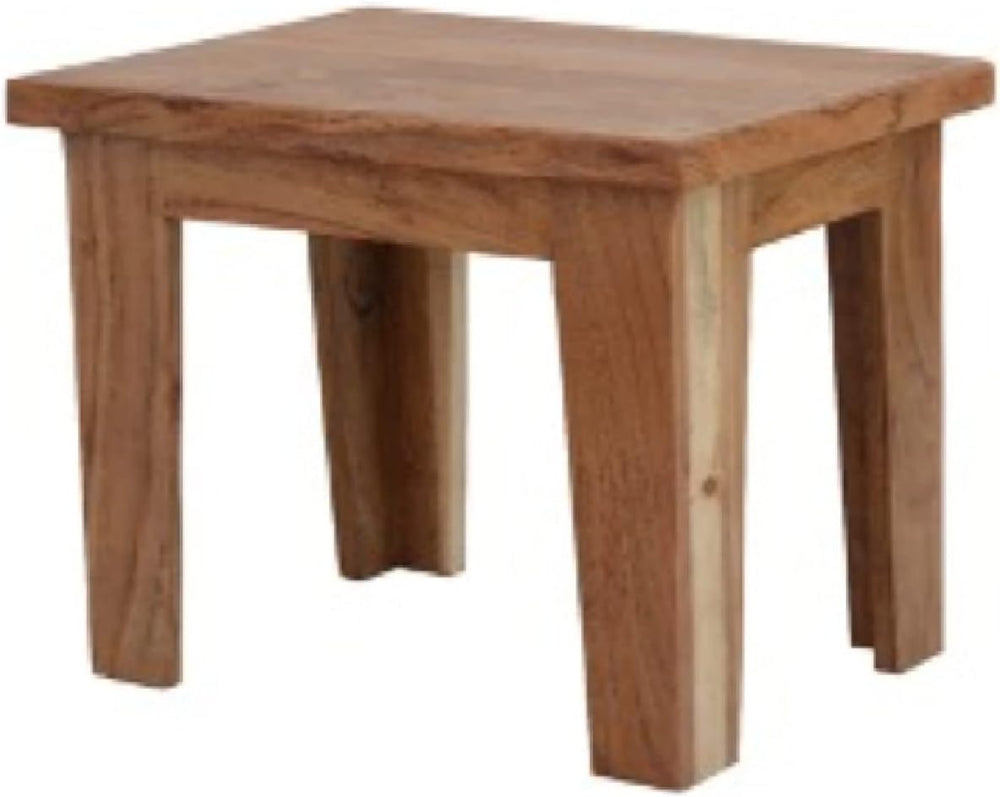 Acacia Wood Foot Stool