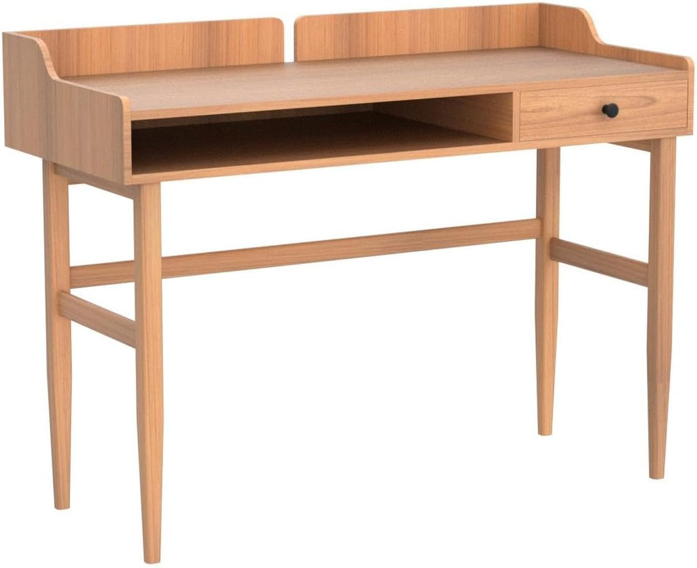 Vintage-Style Desk with Scandinavian Flair, Computer or Laptop Desk, Writing ...