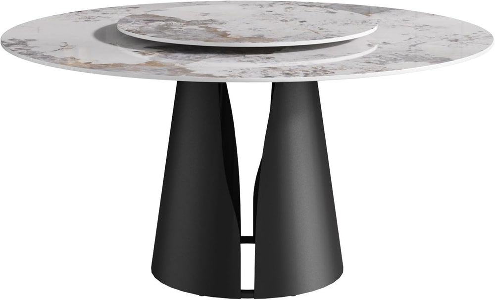 Montary 9 Piece Dining Table Chairs Set, Modern Dining Table Set of 8, Includ...