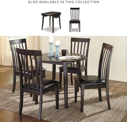Signature Design by Ashley Hammis Dining Chair, Set of 2, Dark Brown