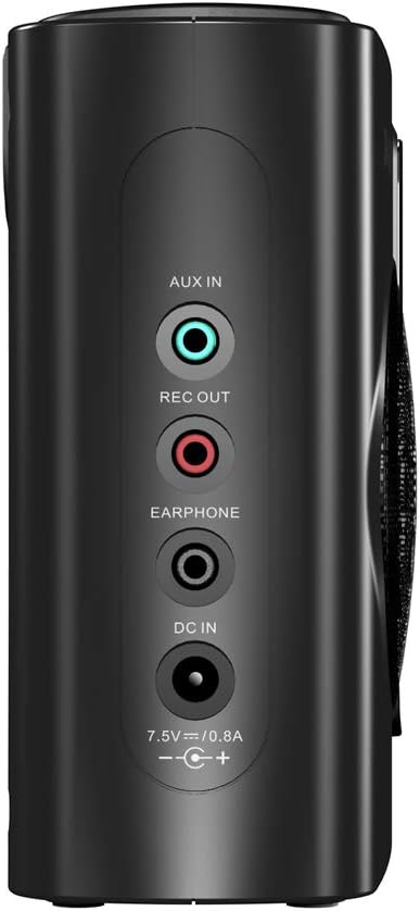 Sangean HDR-16 HD AM/FM Portable Radio, Black