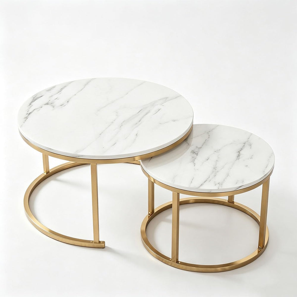 Nesting Tables Set of Round Coffee TableNesting Tables | Set of Round Coffee ...