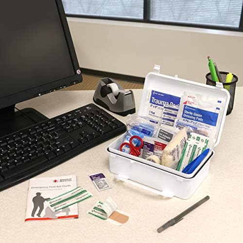 First Aid Only 10-Person Compact First Aid Kit for Home, Car & Work