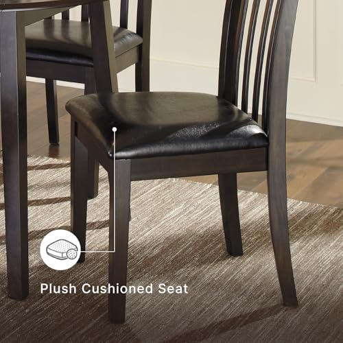 Signature Design by Ashley Hammis Dining Chair, Set of 2, Dark Brown