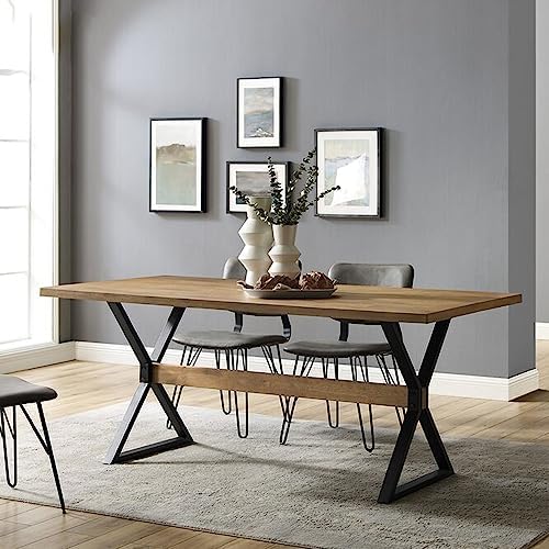 KaKaBB Metal Desk Legs 28 inch, Heavy Duty Industrial Table Legs with Adjusta...