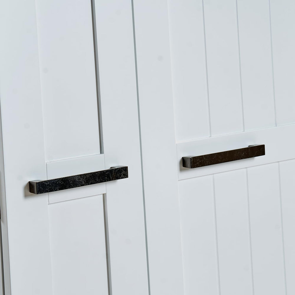 47" Tall Kitchen Pantry Cabinet,Freestanding Kitchen Pantry Storage Cabi...