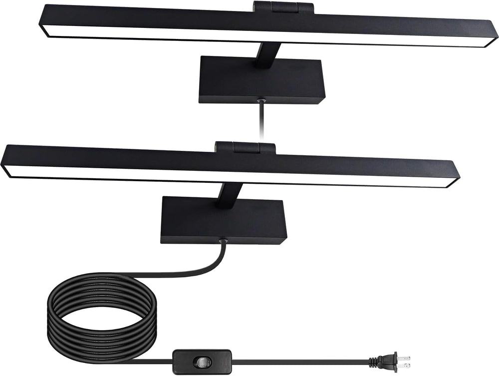 Picture Light for Paintings Plug in, 2700K Warm White Picture Lights, 16"...